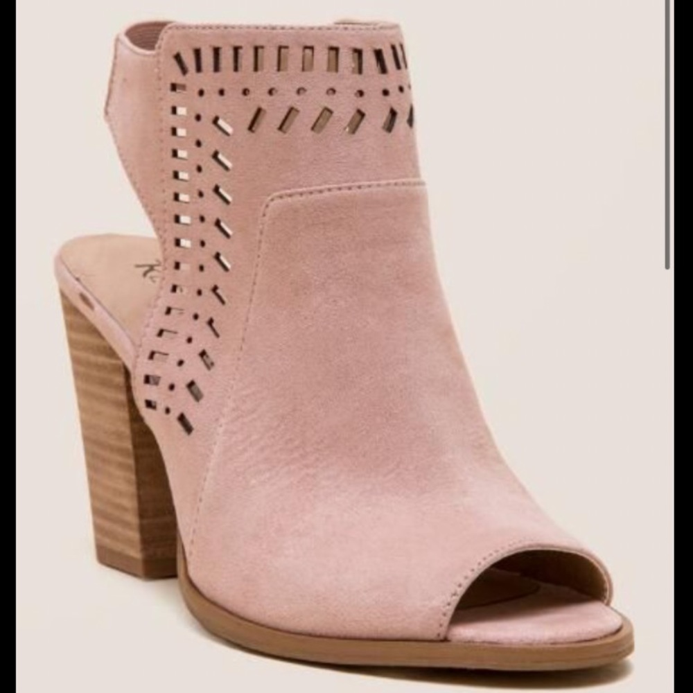 Restricted Blush Heels